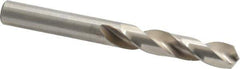 Chicago-Latrobe - 0.295" 118° Spiral Flute High Speed Steel Screw Machine Drill Bit - Bright Finish, Right Hand Cut, 1-9/16" Flute Length, 2-3/4" OAL, Standard Point, Straight Shank - Eagle Tool & Supply