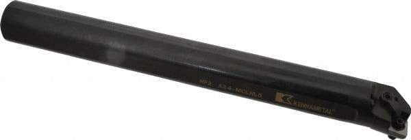 Kennametal - 44.7mm Min Bore Diam, 14" OAL, 1-1/2" Shank Diam, A-MCLN Indexable Boring Bar - CN.. Insert, Screw or Clamp Holding Method - Eagle Tool & Supply