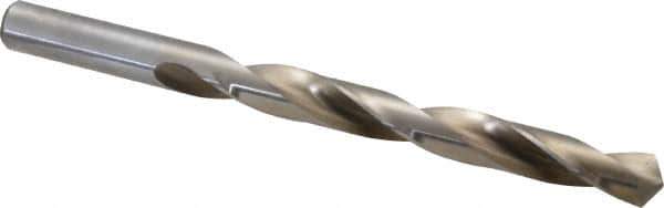 Chicago-Latrobe - 27/64" 118° High Speed Steel Jobber Drill - Bright Finish, Right Hand Cut, Spiral Flute, Straight Shank, 5-3/8" OAL, Standard Point - Eagle Tool & Supply
