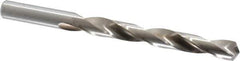 Chicago-Latrobe - 7/16" 118° High Speed Steel Jobber Drill - Bright Finish, Right Hand Cut, Spiral Flute, Straight Shank, 5-1/2" OAL, Standard Point - Eagle Tool & Supply