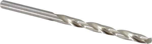 Chicago-Latrobe - #10 118° High Speed Steel Jobber Drill - Bright Finish, Right Hand Cut, Spiral Flute, Straight Shank, 3-5/8" OAL, Standard Point - Eagle Tool & Supply