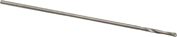 Chicago-Latrobe - #77 118° High Speed Steel Jobber Drill - Bright Finish, Right Hand Cut, Spiral Flute, Straight Shank, 7/8" OAL, Standard Point - Eagle Tool & Supply