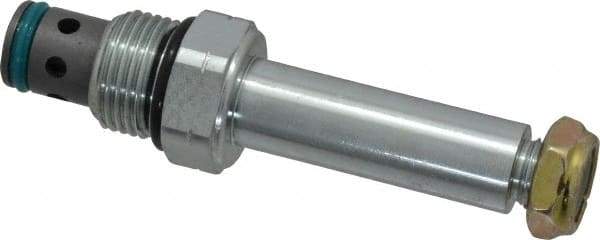 Parker - 15 GPM Steel Hydraulic Control Valve - 7/8-14 Thread, C10-2 Cavity - Eagle Tool & Supply