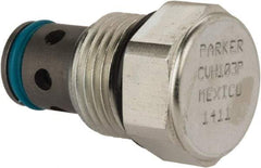 Parker - 16 GPM Steel Hydraulic Control Valve - 7/8-14 Thread, C10-2 Cavity - Eagle Tool & Supply