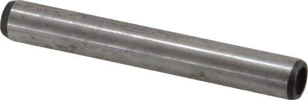 Value Collection - 8mm Diam x 60mm Pin Length Alloy Steel Pull Out Dowel Pin - C 57-63 Hardness, 1 Rounded & 1 Threaded End - Eagle Tool & Supply
