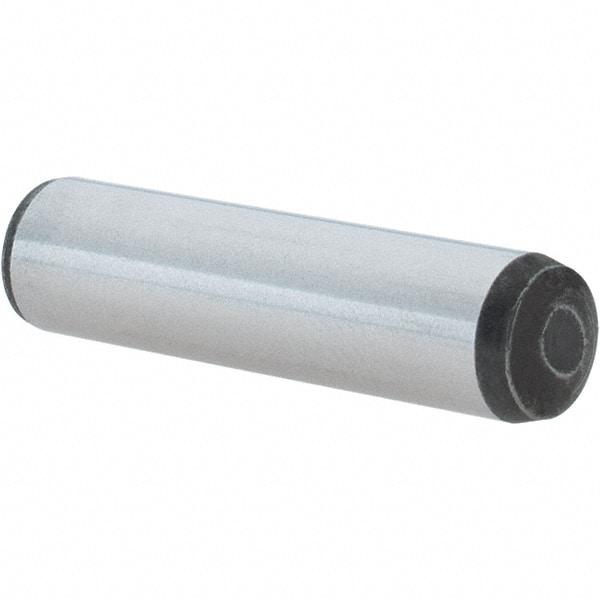 Value Collection - 10mm Diam x 40mm Pin Length Alloy Steel Pull Out Dowel Pin - C 57-63 Hardness, 1 Rounded & 1 Threaded End - Eagle Tool & Supply