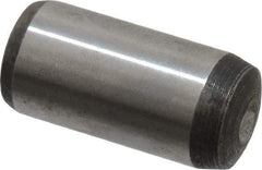Value Collection - 12mm Diam x 25mm Pin Length Alloy Steel Pull Out Dowel Pin - C 57-63 Hardness, 1 Rounded & 1 Threaded End - Eagle Tool & Supply