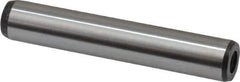 Value Collection - 12mm Diam x 70mm Pin Length Alloy Steel Pull Out Dowel Pin - C 57-63 Hardness, 1 Rounded & 1 Threaded End - Eagle Tool & Supply