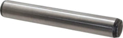Value Collection - 12mm Diam x 80mm Pin Length Alloy Steel Pull Out Dowel Pin - C 57-63 Hardness, 1 Rounded & 1 Threaded End - Eagle Tool & Supply