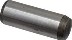 Value Collection - 16mm Diam x 45mm Pin Length Alloy Steel Pull Out Dowel Pin - C 57-63 Hardness, 1 Rounded & 1 Threaded End - Eagle Tool & Supply