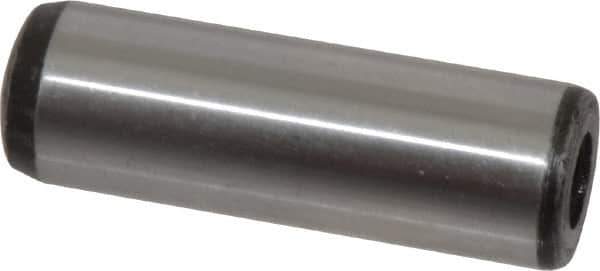 Value Collection - 16mm Diam x 50mm Pin Length Alloy Steel Pull Out Dowel Pin - C 57-63 Hardness, 1 Rounded & 1 Threaded End - Eagle Tool & Supply