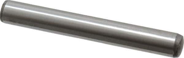 Value Collection - 16mm Diam x 120mm Pin Length Alloy Steel Pull Out Dowel Pin - C 57-63 Hardness, 1 Rounded & 1 Threaded End - Eagle Tool & Supply