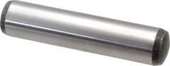 Value Collection - 20mm Diam x 90mm Pin Length Alloy Steel Pull Out Dowel Pin - C 57-63 Hardness, 1 Rounded & 1 Threaded End - Eagle Tool & Supply