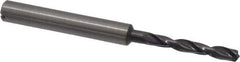 Guhring - 3.5mm 140° Solid Carbide Jobber Drill - FIREX Finish, Right Hand Cut, Spiral Flute, Straight Shank, 66mm OAL, SU Point - Eagle Tool & Supply