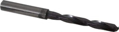 Guhring - 6.2mm 140° Solid Carbide Jobber Drill - FIREX Finish, Right Hand Cut, Spiral Flute, Straight Shank, 91mm OAL, SU Point - Eagle Tool & Supply
