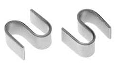 Quantum Storage - 3" High, Open Shelving Wire Shelving S-Hook - Eagle Tool & Supply