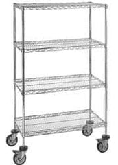 Quantum Storage - 48" Wide, 1" High, Open Shelving Wire Shelving Shelf - Eagle Tool & Supply