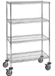 Quantum Storage - 36" Wide, 1" High, Open Shelving Wire Shelving Shelf - Eagle Tool & Supply