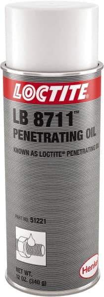 Loctite - 16 oz Aerosol Can Penetrant/Lubricant - Yellow, 100°F Max - Eagle Tool & Supply