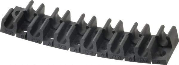 SMC PNEUMATICS - Multitube Holder - Black, 12 Slots - Eagle Tool & Supply