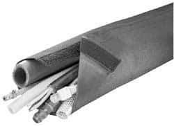 Made in USA - Cable and Hose Carrier Vinyl Hose Sleeve - 7 Inch Overall Diameter, Cut to Order Length - Eagle Tool & Supply