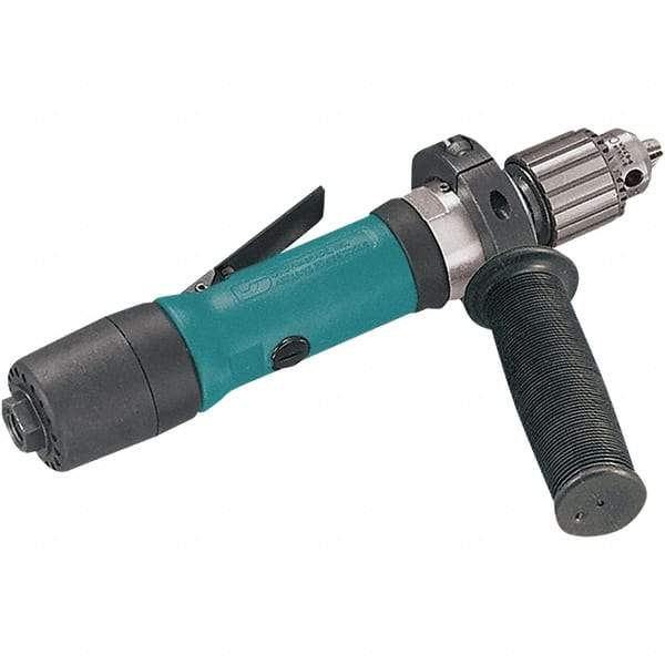 Dynabrade - 1/4" Keyed Chuck - Inline Handle, 3,200 RPM, 22 CFM, 0.4 hp - Eagle Tool & Supply