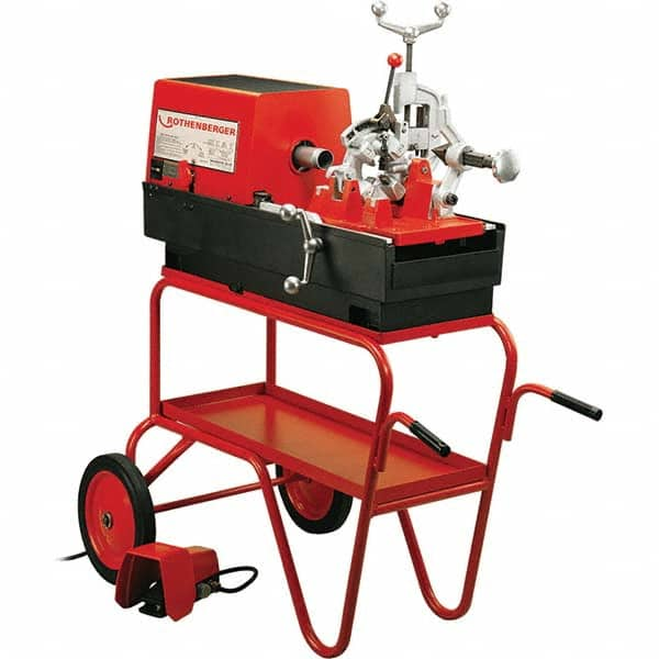 Rothenberger - Pipe Threading Machines Maximum Pipe Size Capacity (Inch): 2 Minimum Pipe Size Capacity (Inch): 1/8 - Eagle Tool & Supply