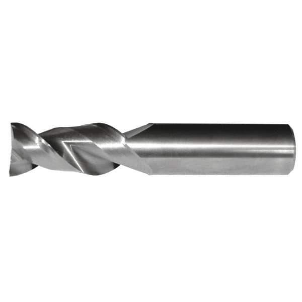 Kennametal - 3/4", 2 Flute, Single End, Solid Carbide, Corner Radius End Mill - 4" OAL, 45° Helix, Right Hand Flute, 1" LOC, Right Hand Cut - Eagle Tool & Supply