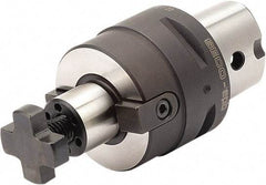 Seco - C5 Modular Connection 16mm Pilot Diam Shell Mill Holder - 35mm Flange to Nose End Projection, 38mm Nose Diam, Through-Spindle Coolant - Exact Industrial Supply