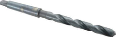 Chicago-Latrobe - 19/32", 2MT 118° Point High Speed Steel Taper Shank Drill Bit - Oxide Finish, 4-7/8" Flute Length, 8-3/4" OAL, Spiral Flute, Series 110 - Eagle Tool & Supply