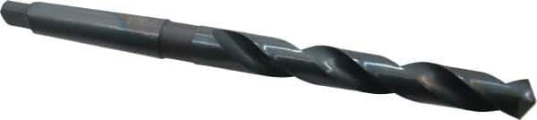 Chicago-Latrobe - 11/16", 2MT 118° Point High Speed Steel Taper Shank Drill Bit - Oxide Finish, 5-3/8" Flute Length, 9-1/4" OAL, Spiral Flute, Series 110 - Eagle Tool & Supply