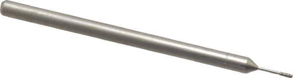 Made in USA - 3/32" Head Thickness CBN Grinding Pin - 1/8" Shank Diam x 2" Shank Length, Coarse Grade - Eagle Tool & Supply