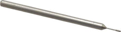 Made in USA - 3/32" Head Thickness CBN Grinding Pin - 1/8" Shank Diam x 2" Shank Length, Coarse Grade - Eagle Tool & Supply