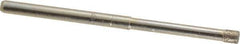 Made in USA - 1/8" Head Diam x 5/32" Head Thickness CBN Grinding Pin - 1/8" Shank Diam x 1-1/4" Shank Length, Coarse Grade - Eagle Tool & Supply