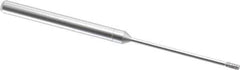 Made in USA - 1/8" Head Thickness Diamond (Abrasive) Grinding Pin - 1/8" Shank Diam x 1-1/4" Shank Length, Coarse/Fine Grade - Eagle Tool & Supply