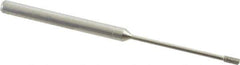 Made in USA - 1/8" Head Thickness Diamond (Abrasive) Grinding Pin - 1/8" Shank Diam x 1-1/4" Shank Length, Coarse Grade - Eagle Tool & Supply
