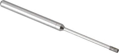 Made in USA - 5/32" Head Thickness Diamond (Abrasive) Grinding Pin - 1/8" Shank Diam x 1-1/4" Shank Length, Coarse/Fine Grade - Eagle Tool & Supply
