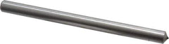 Made in USA - 1/4 Carat Single Point Diamond Dresser - 6" Long x 7/16" Shank Diam - Eagle Tool & Supply