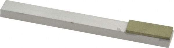 Made in USA - Fine, 1" Length of Cut, Single End Diamond Hone - 100 Grit, 3/8" Wide x 3/8" High x 4" OAL - Eagle Tool & Supply