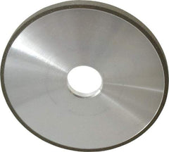 Made in USA - 6" Diam x 1-1/4" Hole x 3/8" Thick, 100 Grit Surface Grinding Wheel - Diamond, Type 1A1, Fine Grade - Eagle Tool & Supply