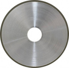 Made in USA - 6" Diam x 1-1/4" Hole x 1/8" Thick, 100 Grit Surface Grinding Wheel - Diamond, Type 1A1, Very Fine Grade - Eagle Tool & Supply