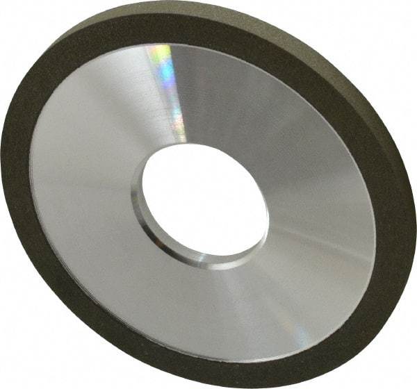Made in USA - 4" Diam x 1-1/4" Hole x 1/4" Thick, 150 Grit Surface Grinding Wheel - Diamond, Type 1A1, Very Fine Grade - Eagle Tool & Supply