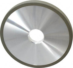 Made in USA - 6" Diam x 1-1/4" Hole x 1/2" Thick, 150 Grit Surface Grinding Wheel - Diamond, Type 1A1, Very Fine Grade - Eagle Tool & Supply