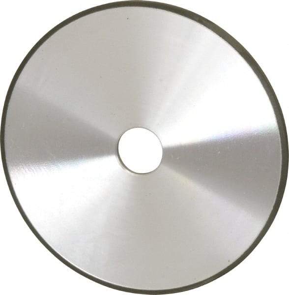 Made in USA - 8" Diam x 1-1/4" Hole x 1/4" Thick, 150 Grit Surface Grinding Wheel - Diamond, Type 1A1, Very Fine Grade - Eagle Tool & Supply