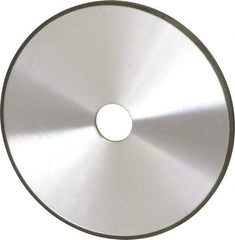 Made in USA - 8" Diam x 1-1/4" Hole x 1/4" Thick, 150 Grit Surface Grinding Wheel - Diamond, Type 1A1, Very Fine Grade - Eagle Tool & Supply