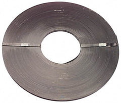 Value Collection - 865" Long x 3/4" Wide, Ribbon Coil Steel Strapping - 1,200 Lb Capacity, 0.02" Thick - Eagle Tool & Supply