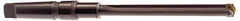 Allied Machine and Engineering - Series 4, 1-29/32 to 2-9/16" Diam, 5MT Taper Shank, Straight Flute Spade Drill - 34-5/8" Max Depth, 38-1/8" Body Length, 43-13/16" OAL, Extended Length, Through Coolant - Eagle Tool & Supply