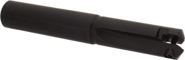Allied Machine and Engineering - Series A, 31/32 to 1-3/8" Diam, 1" Diam Straight Shank, Straight Flute Spade Drill - 3" Max Depth, 3-17/32" Body Length, 6-1/2" OAL, Short Length - Eagle Tool & Supply