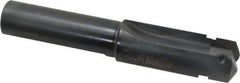 Allied Machine and Engineering - Series C, 1-1/2 to 2-3/8" Diam, 1-1/4" Diam Straight Shank, Straight Flute Spade Drill - 4" Max Depth, 5" Body Length, 8" OAL, Short Length - Eagle Tool & Supply
