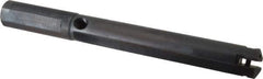Allied Machine and Engineering - Series B, 1-1/4 to 1-3/4" Diam, 1-1/4" Diam Straight Shank, Spade Drill - 8-1/8" Max Depth, 8-23/32" Body Length, 11-5/8" OAL, Standard Length, Through Coolant - Eagle Tool & Supply